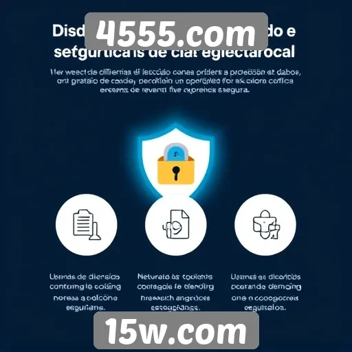 Diferenciais de segurança no site 4555.com